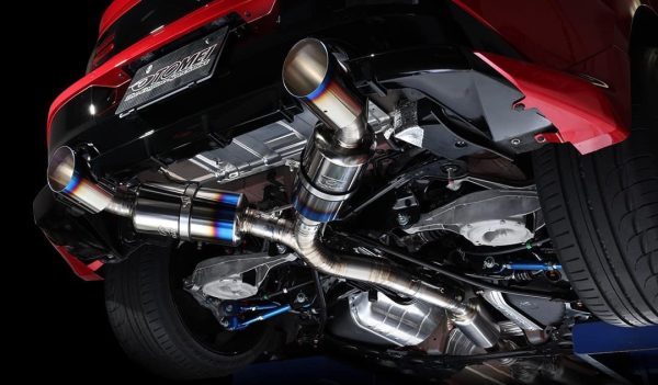 Tomei Japan Ti Racing Titanium Dual Catback Muffler Exhaust Nissan Z RZ34/400Z