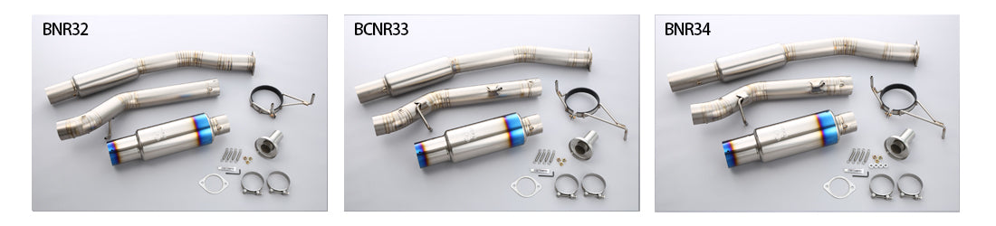 Ti RACING TITANIUM MUFFLER for BNR32/BCNR33/BNR34 - BNR34 441010