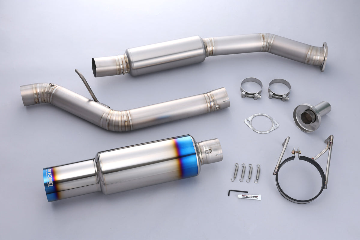 Tomei Ti RACING TITANIUM MUFFLER for Nissan Silvia S13 / 180SX (R)PS13 SR20DET 441015