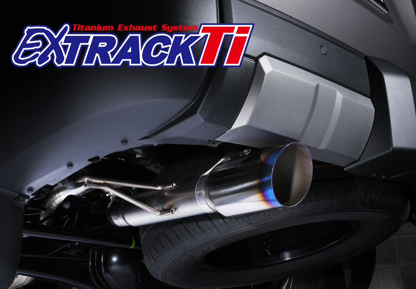 Tomei EXTRACK Ti TITANIUM MUFFLER for LAND CRUISER 250