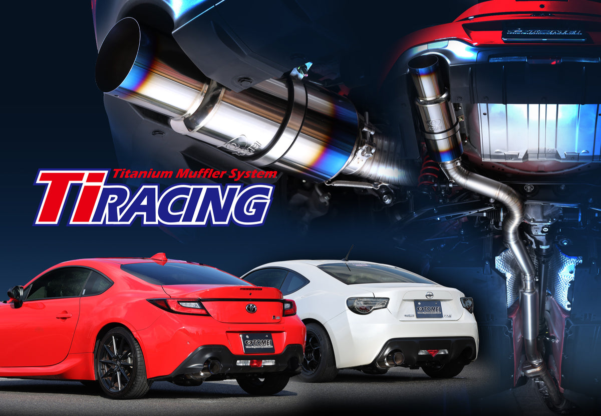 Tomei Ti RACING TITANIUM MUFFLER for GR86/BRZ/86/FR-S