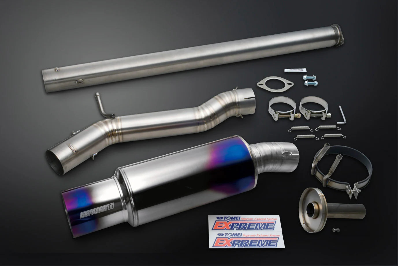 Tomei EXPREME Ti TITANIUM MUFFLER For EVO 10 4B11 440001