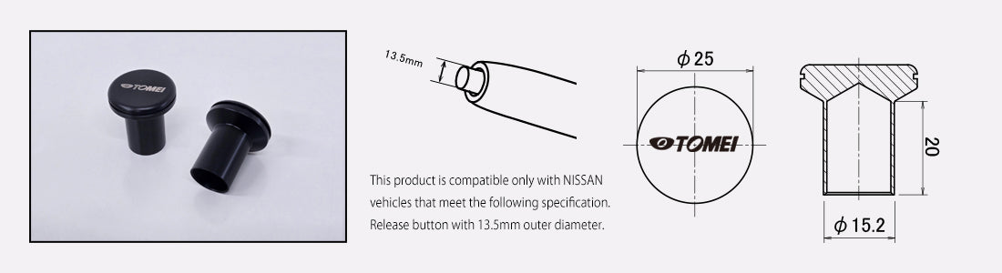 Tomei SPIN TURN KNOB TYPE-1 to TYPE-4 for Nissan, Toyota, Subaru, Mitsubishi and Mazda, image 6