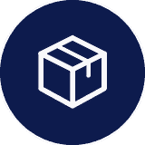 Parcel icon: UK stock and Japan orders