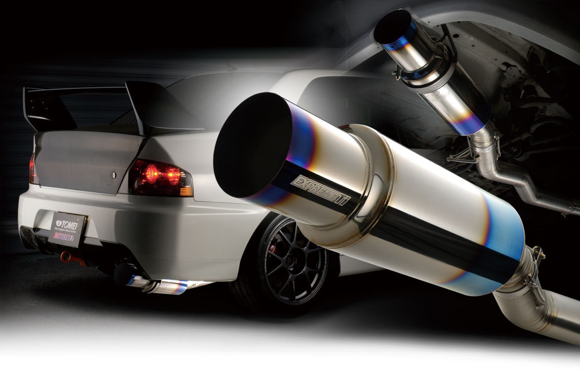 Tomei EXPREME Ti TITANIUM MUFFLER for EVO7-9 4G63 JAPANESE BUMPER